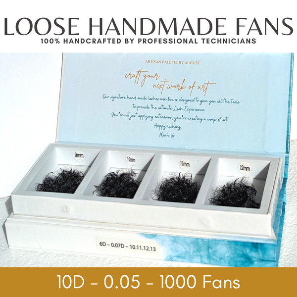 10D 0.05 Handmade Fans - 1000 Fans